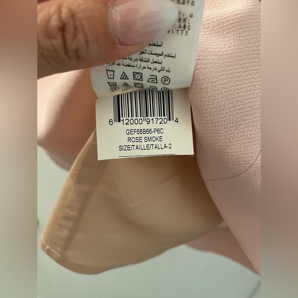 BCBGeneration Pink Semi Lace Mini Dress size 2 - Picture 7 of 9